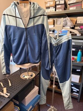 IC COLLECTION Light Blue Pullover Hoodie